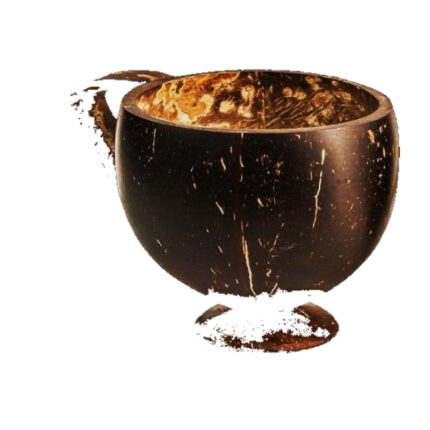 Coconut shell cup