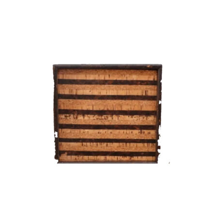 Wicker grass gift box